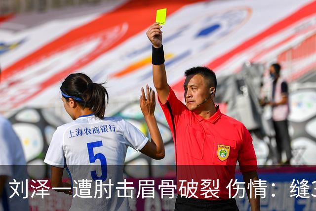 刘泽一遭肘击眉骨破裂 伤情：缝30多针+伤停2周！